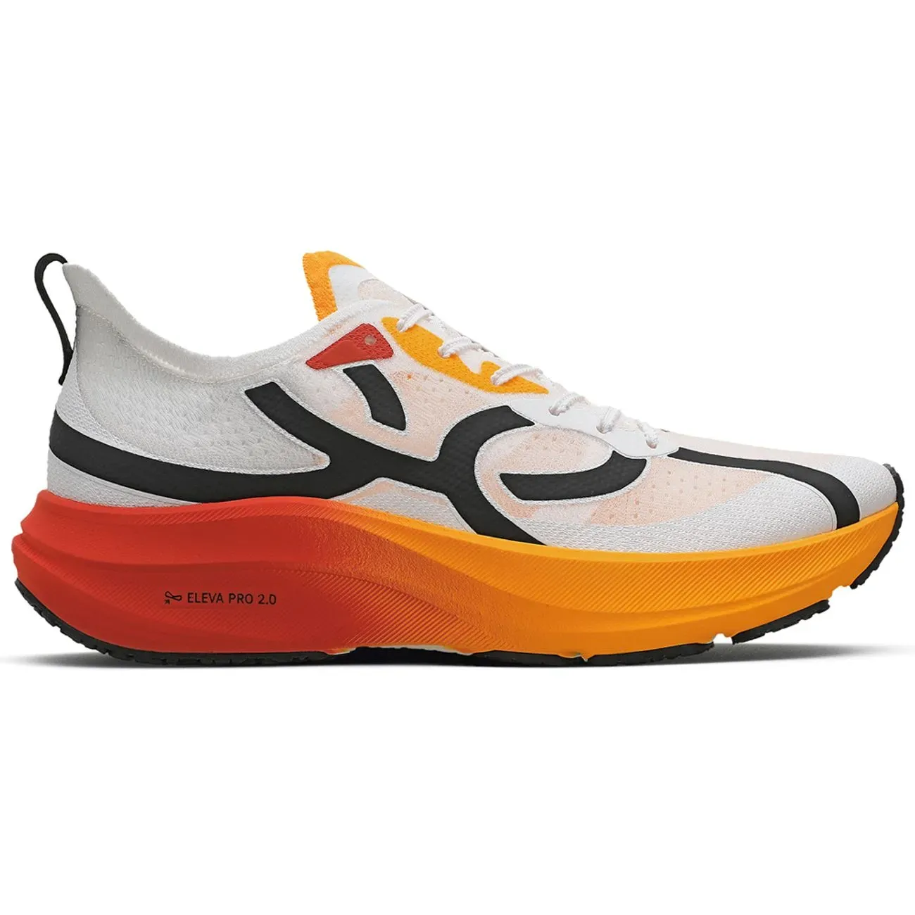 Tênis Olympikus Corre 4 - Cor Branco/Laranja/Preto